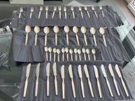 Couverts argentés Silco 120, set complet, 114 pièces