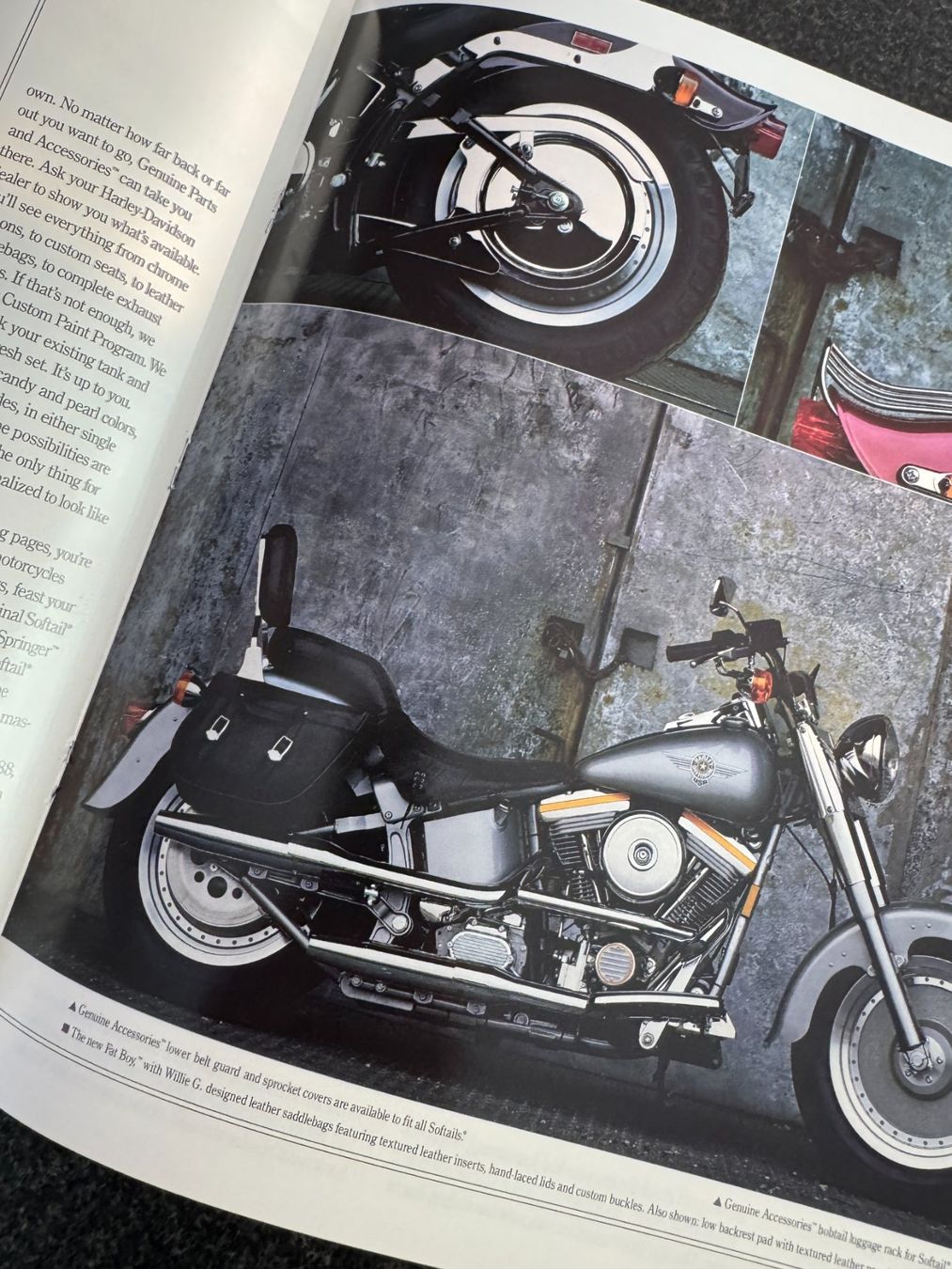 Documenti: Harley-Davidson Prospekt, Katalog, Broschüre 1990 – Usato da Niederhasli venduto da Berno 5