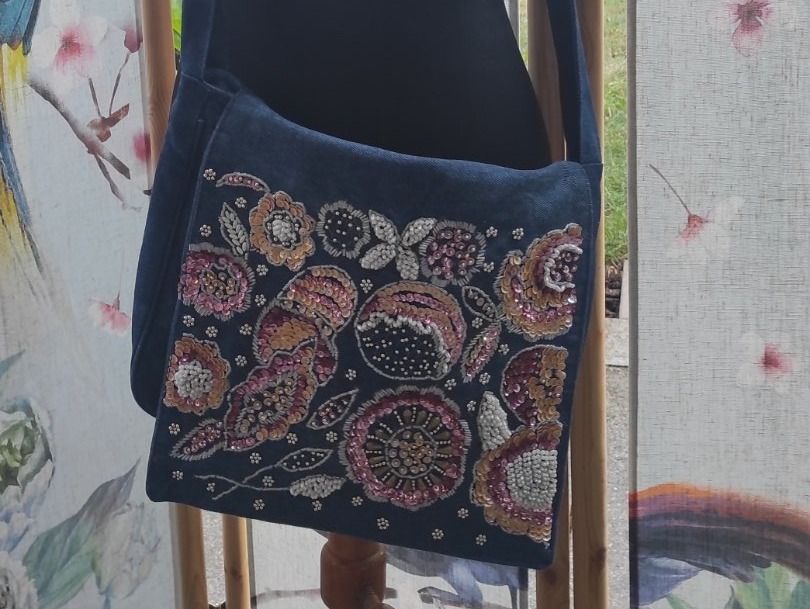 Borse da donna: Große Jeans-Umhängetasche – Usato da Neuhausen am Rheinfall venduto da noelle0810 3