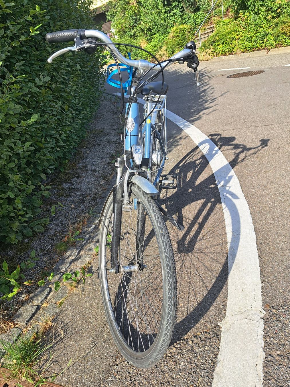 Vélos: Damen E-Bike hellblau 25 km/h – Défectueux à bazenheid par salerno007 2