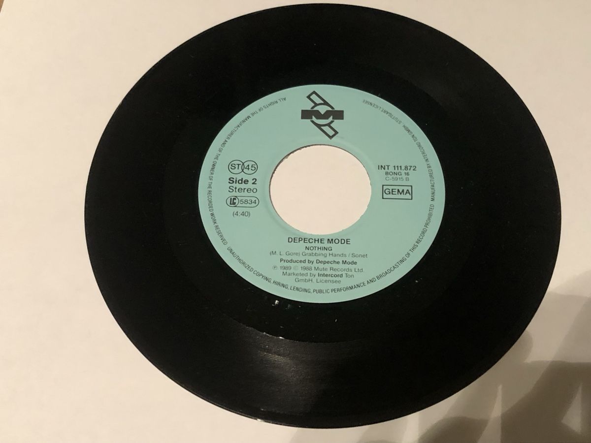 Schallplatten: Depeche Mode. 1989. Everything Counts – Gebraucht aus Faulensee von Mizuno06 4