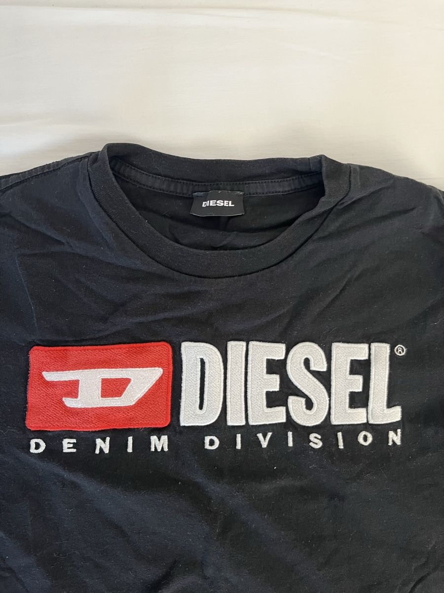 T-shirt Diesel Pour Homme - Taille M, Blanc, 100% Coton - Neuf Avec étiquettes