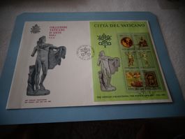 Sonderbrief Collezioni Vaticane DÀrte 1983 Negli USA