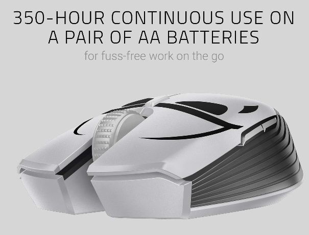 Razer Mouse: Razer Atheris Stormtrooper Edition Wireless Maus – Usato da Necker venduto da dar_82hh