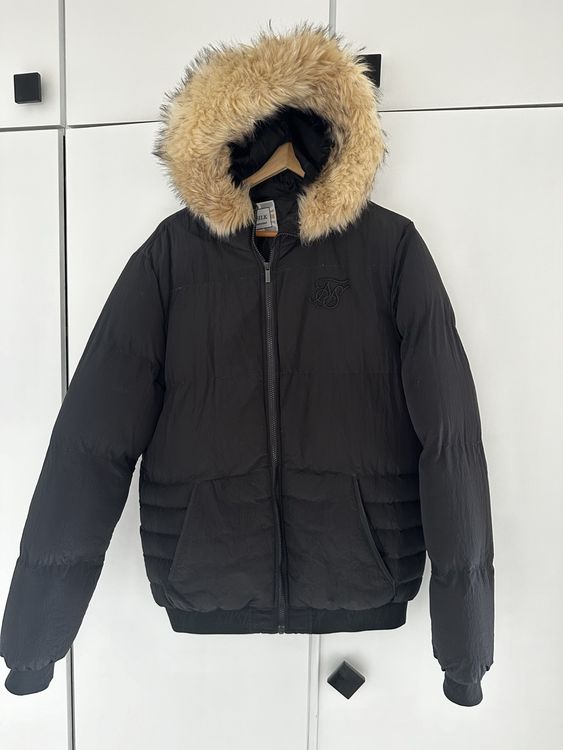 Zalando Siksilk Black Parka SIKSILK SIKSILK MANAGERS COAT Parka