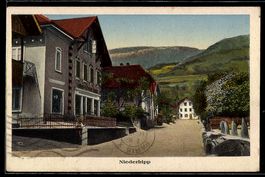 AK Niederbipp, Straßenpartie mit Gasthaus