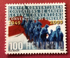 Nr.1328 Genfer Konvention Sondermarken GESTEMPELT 2009  