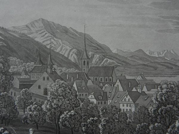 Gravures: Zug gegen die Rigi – D'occasion à Risch par Rischli15 8