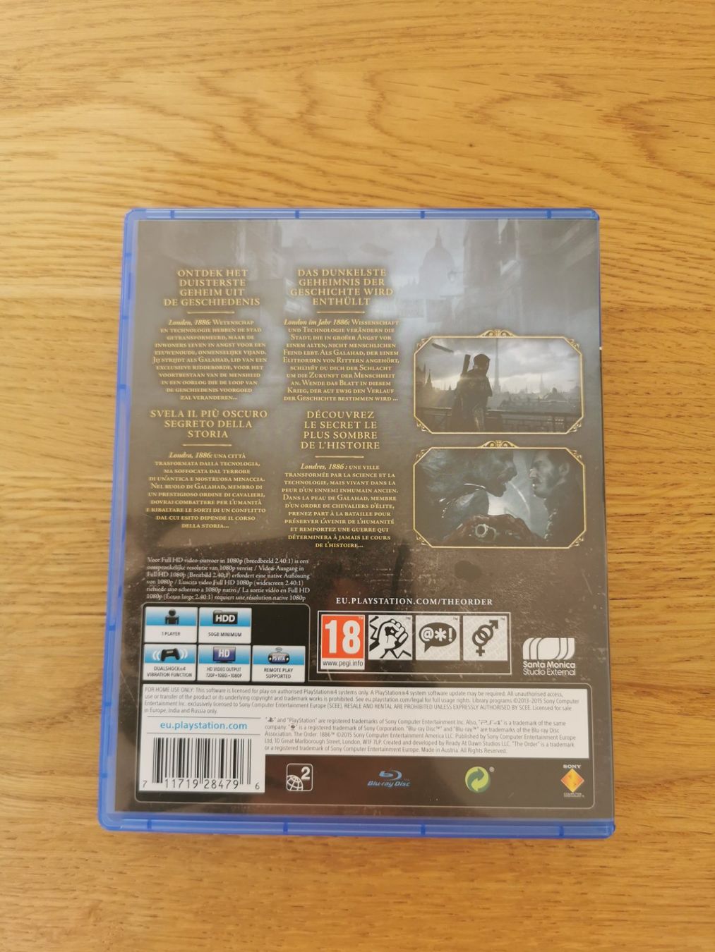 Giochi: Jeu PS4 -  The Order 1886 – Nuovo (secondo la descrizione) da Veytaux venduto da lelivreouvert 1