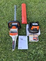 Neue Akku Heckenschere STIHL HSA 50, mit Akku und Ladegerät