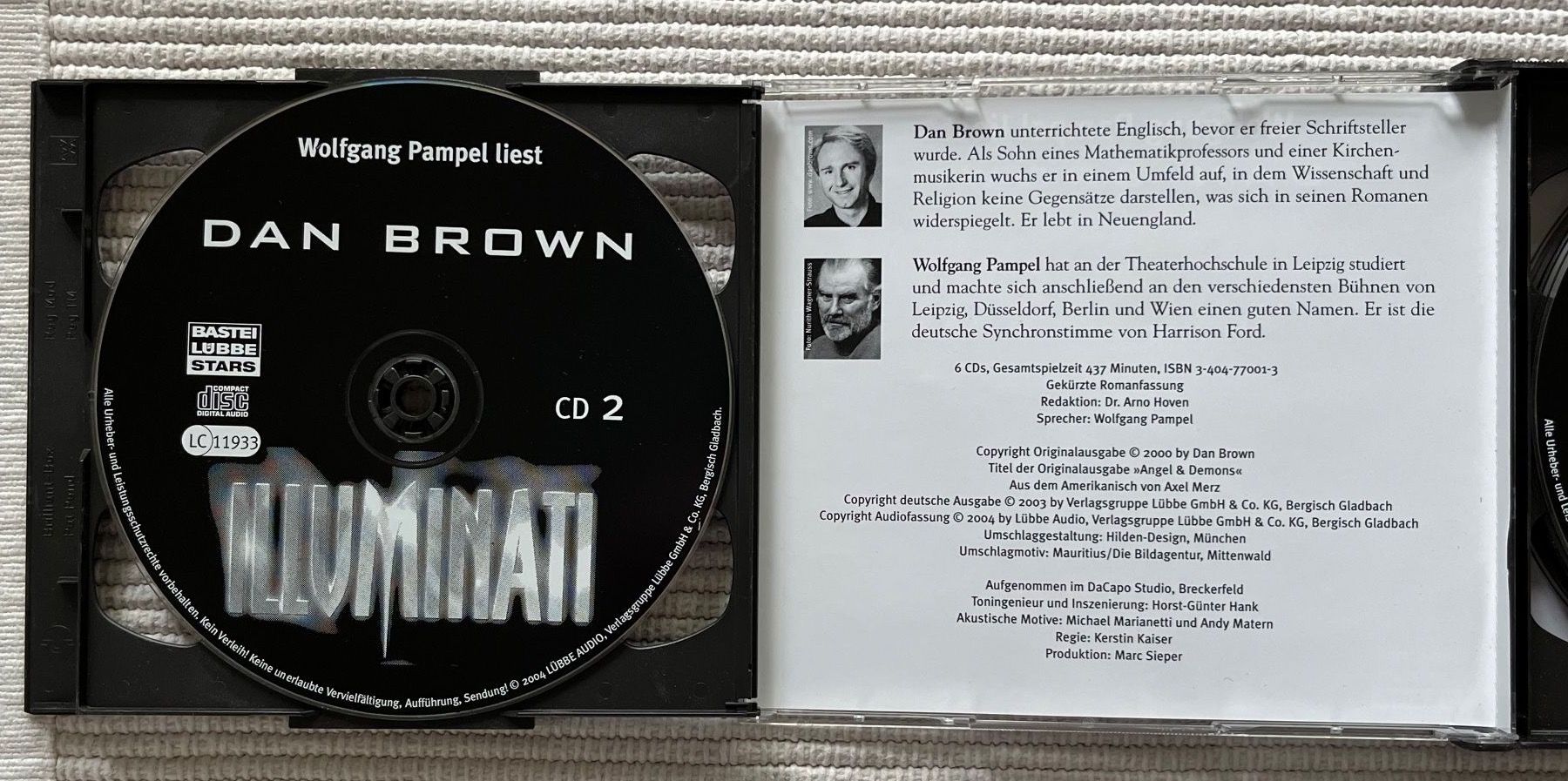Audiolibri: CD Hörbuch Illuminati von Dan Brown – Usato da Zürich venduto da Gurkis 2