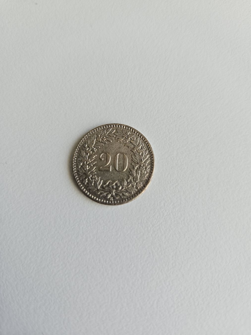 Toutes les monnaies: 20 Rappen 1858 – D'occasion à Pfäffikon ZH par Mrt. 1