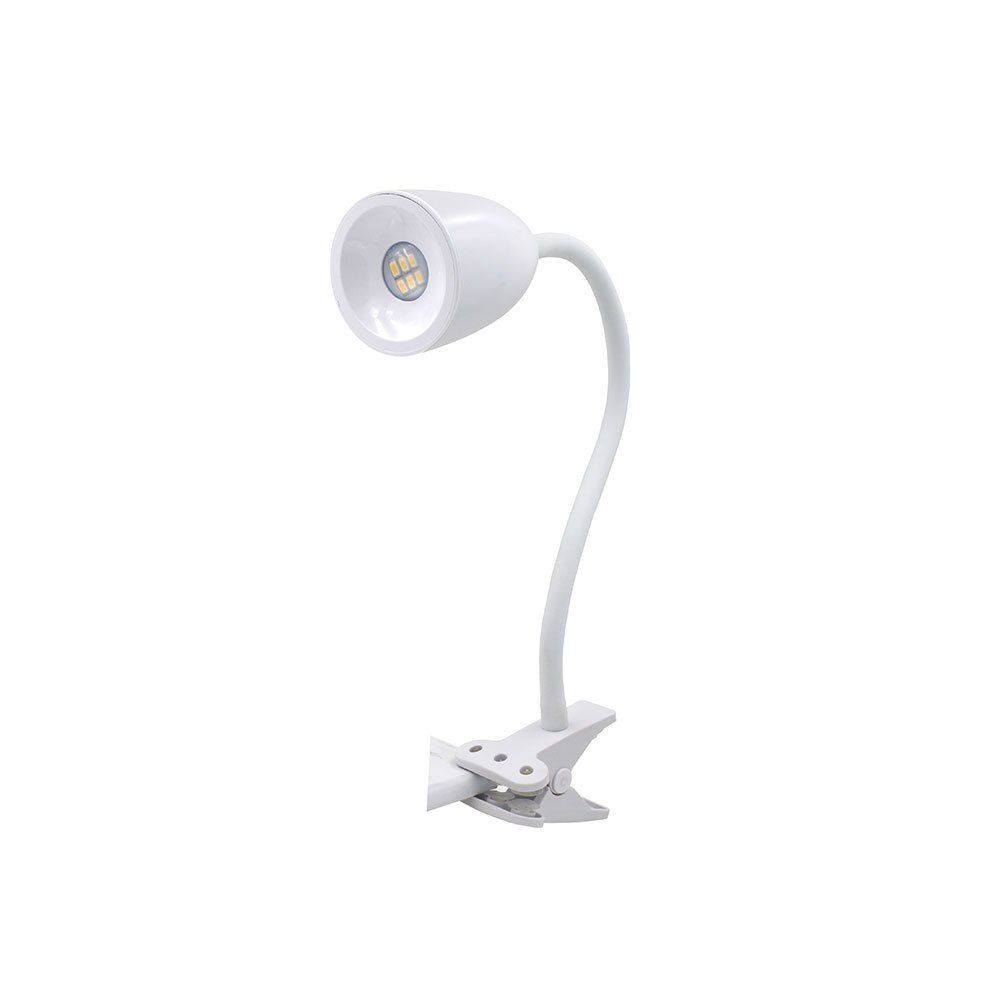 Lampade: LED-Klemmlampe weiss – Nuovo (secondo la descrizione) da Sissach venduto da mondilux