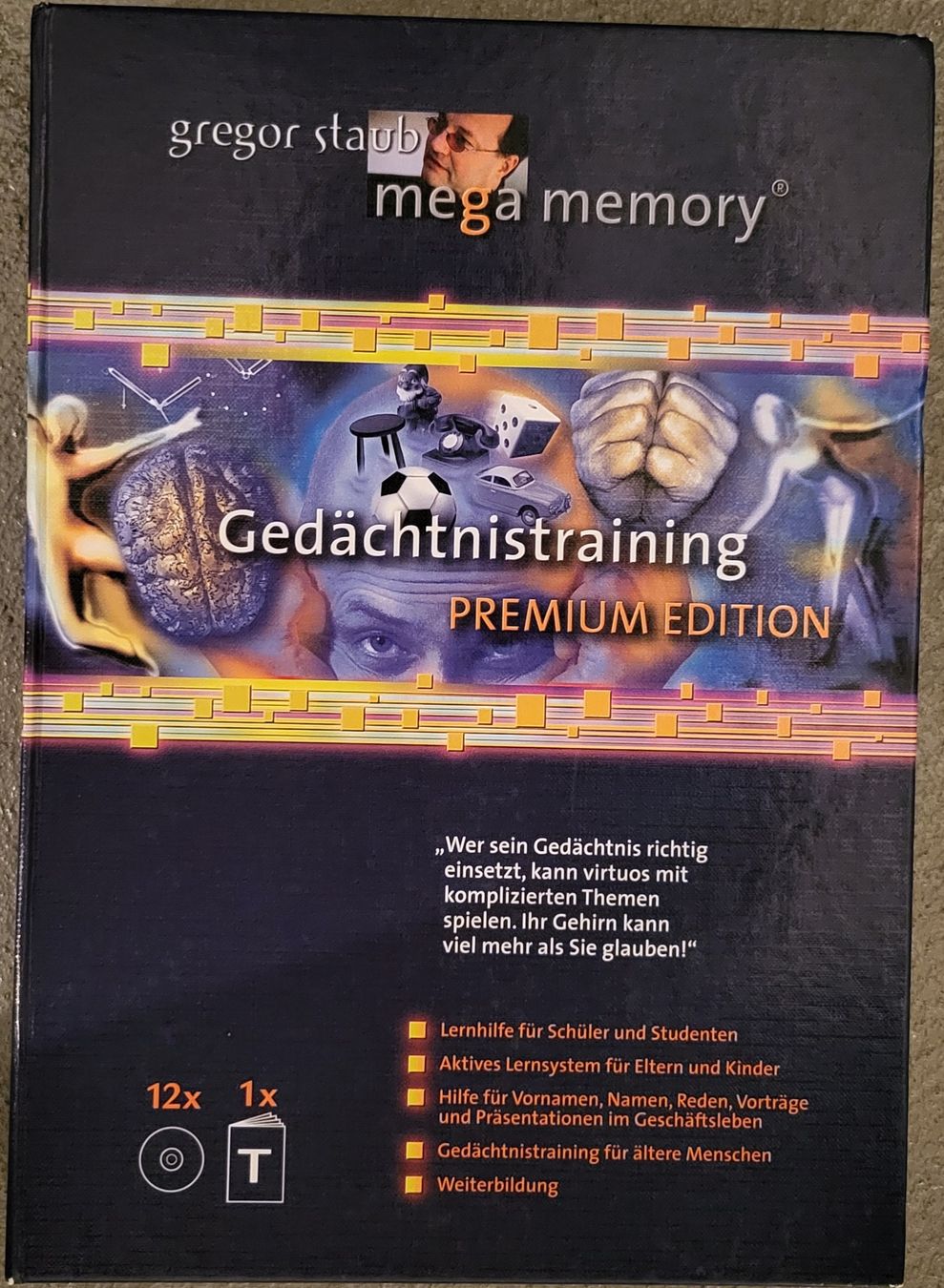 Libri: Mega Memory Gedächtnistraining (Premium Box) – Nuovo (secondo la descrizione) da Ittigen venduto da 72er