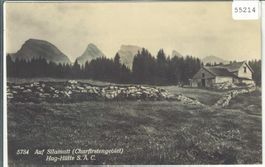 Auf Silamatt (Churfirstengebiet) Hag-Hütte S.A.C.