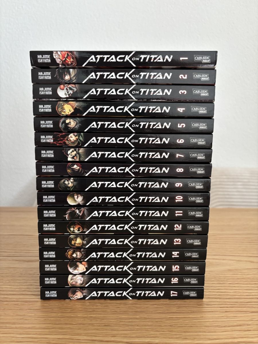 Fumetti: ATTACK ON TITAN KOMPLETTE MANGA SERIE – Nuovo (secondo la descrizione) da Kriens venduto da mer_2fmr 1