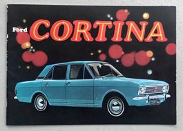 FORD CORTINA Prospekt – ab ca. 1967