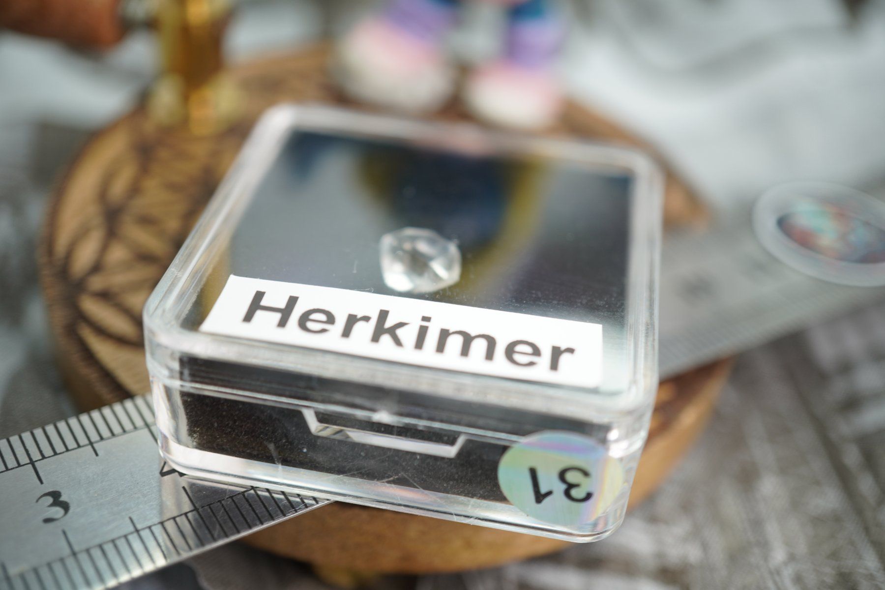 Minerali & Pietre curative: Herkimer  im   Böxli      ab 1.- Auktion – Nuovo e nell'imballaggio originale da Eschenbach SG venduto da topstone 4