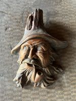 Holz Schnitzerei Maske Gesicht