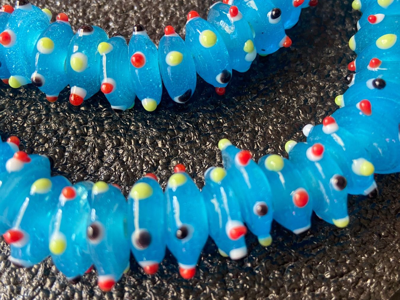 Borse da donna: Wunderschöne Lampwork Halskette – Nuovo (secondo la descrizione) da Zuerich venduto da Perlen-Decor 4