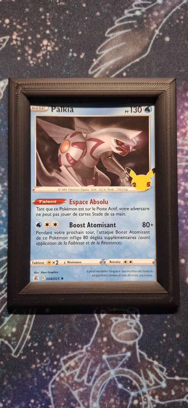 Pokémon Sammelbilder & Trading cards: Palkia Célébration 25th Stamp - 004/025 FR – Gebraucht aus Petit-Lancy von Kara_TCG