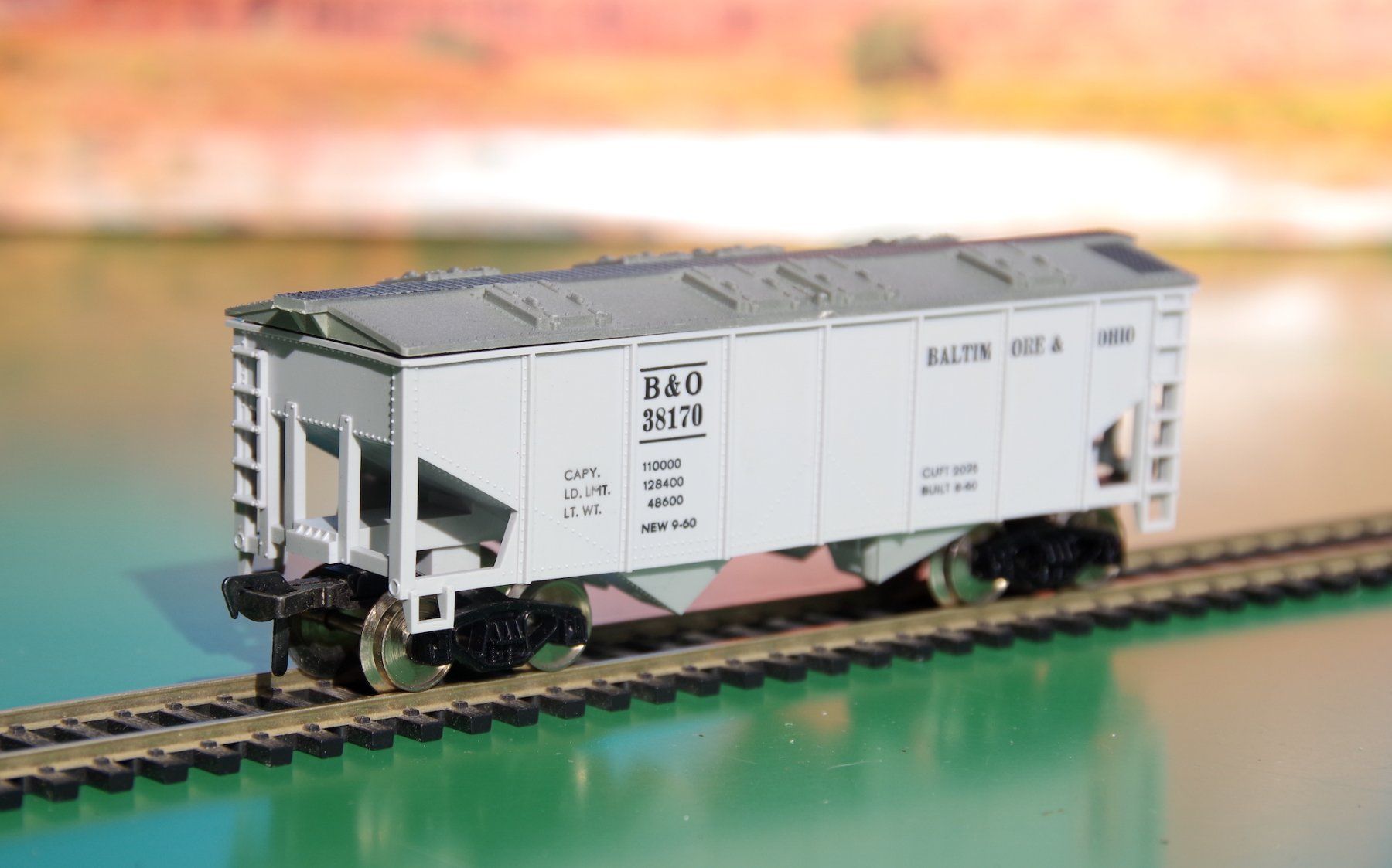 Fleischmann Modellini di ferrovie: Fleischmann H0 Covered Hopper Baltimore & Ohio Railroad/USA – Nuovo e nell'imballaggio originale da Frauenfeld venduto da Danielpwiedmer 4