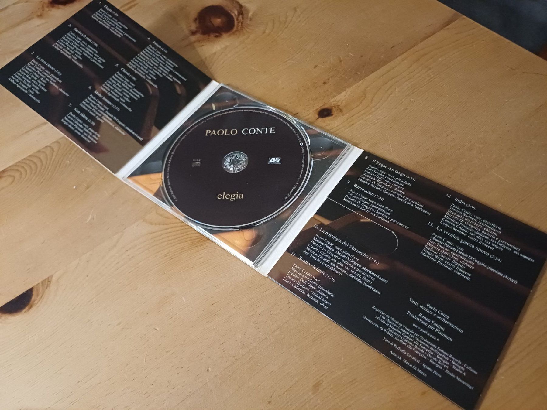 CD: Paolo Conte: Elegia – Usato da Jona venduto da Rreto71 3