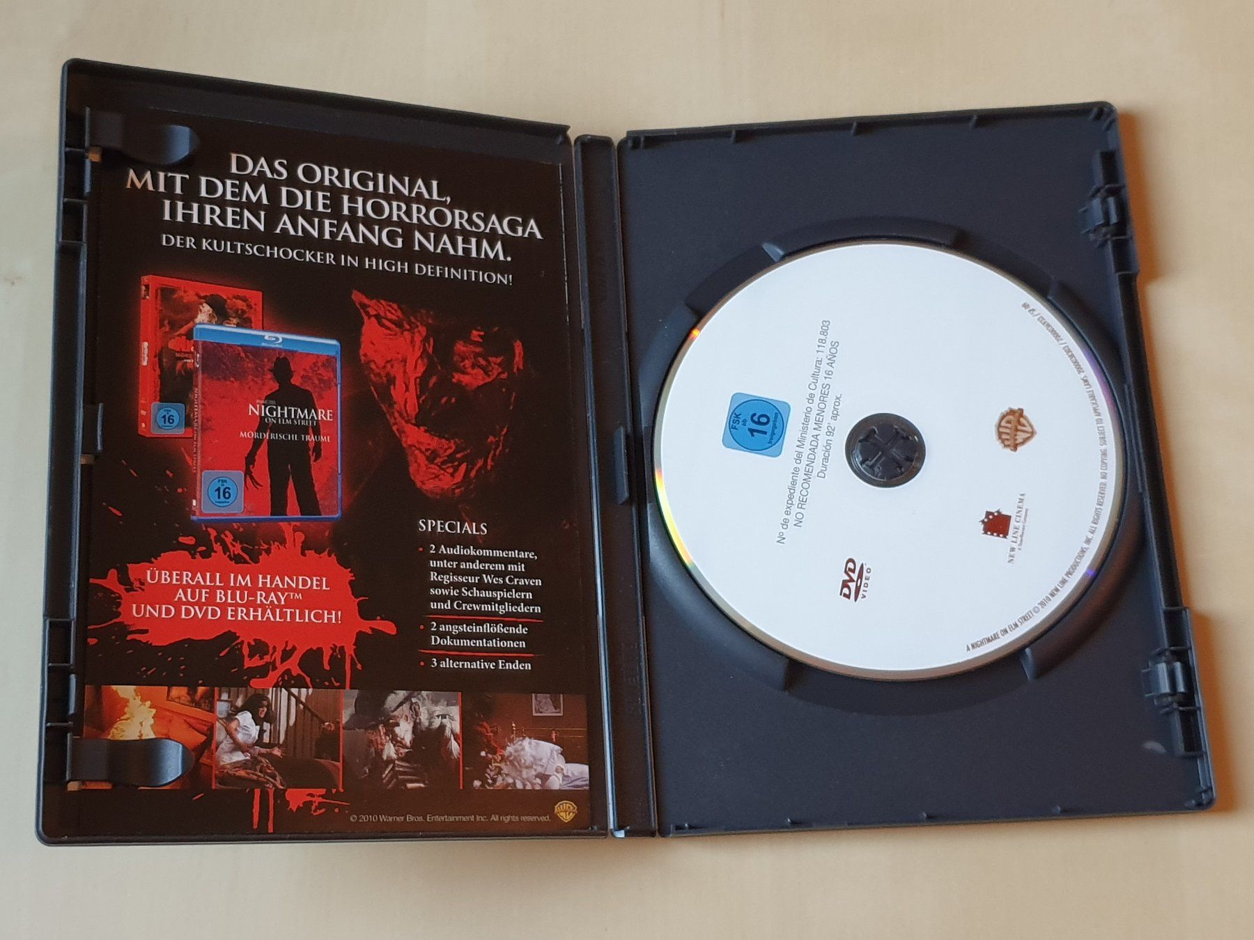 Tutti i DVDs: A Nightmare on Elm Street – Usato da Stansstad venduto da collectorsshop 2