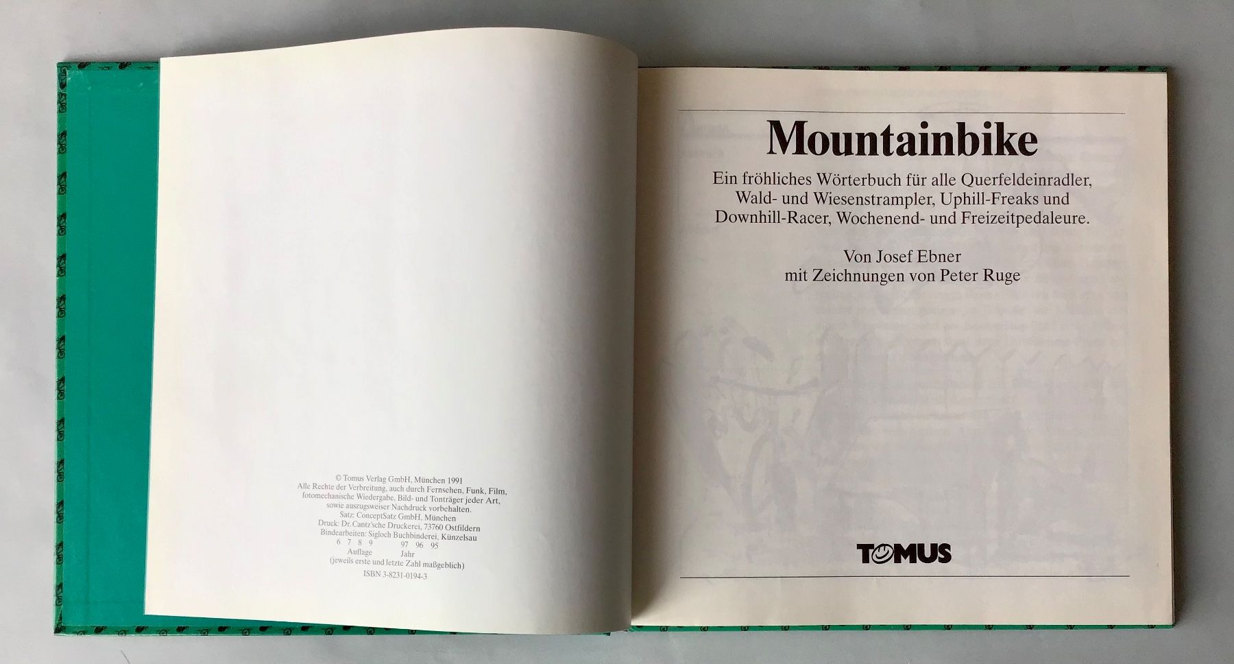 Fumetti: Mountainbike (Comic - Wörterbuch) – Usato da Bubendorf venduto da Alpenheidi 2