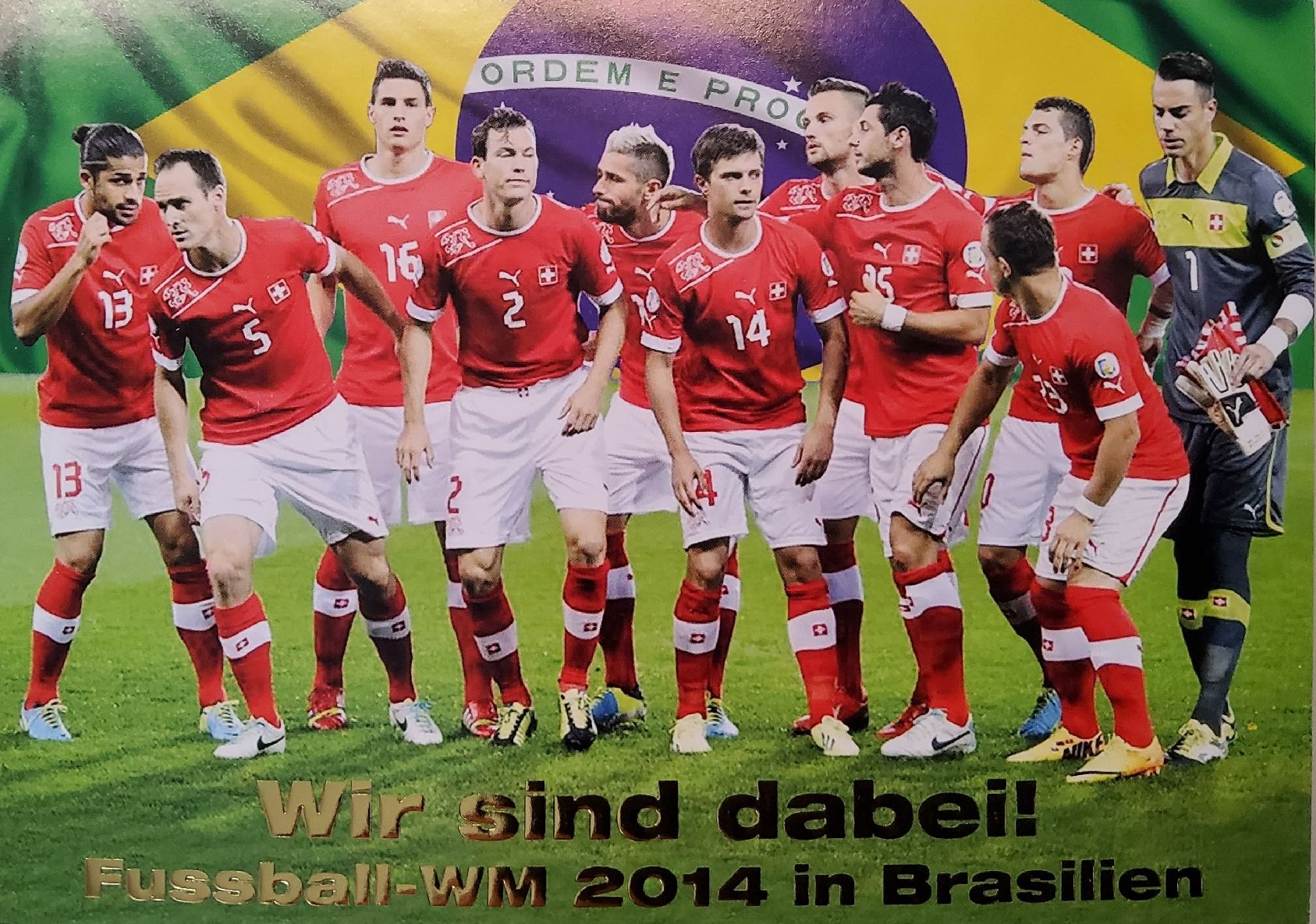 Tutti i francobolli: Fussball WM 2014 - Los 1 - 21 Briefe – Usato da Buchrain venduto da mue_kru