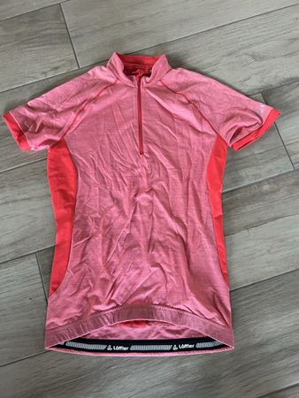 Radtrikot Löffler kurzarm rot Grösse M guter Zustand