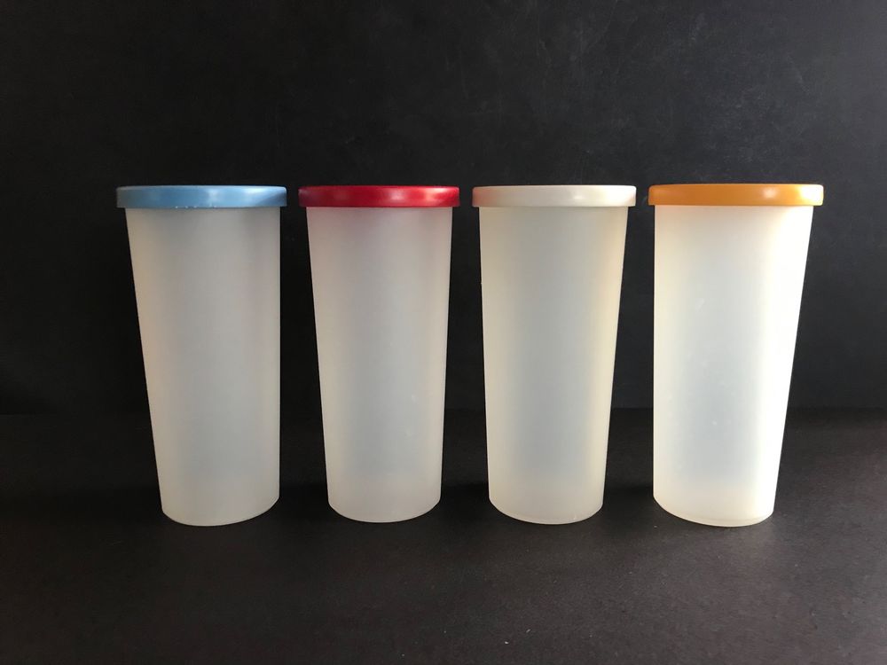 Tupperware Clear Collection Becher – 2 Stück, Transparente Trinkbecher Für Kaffee & Tee