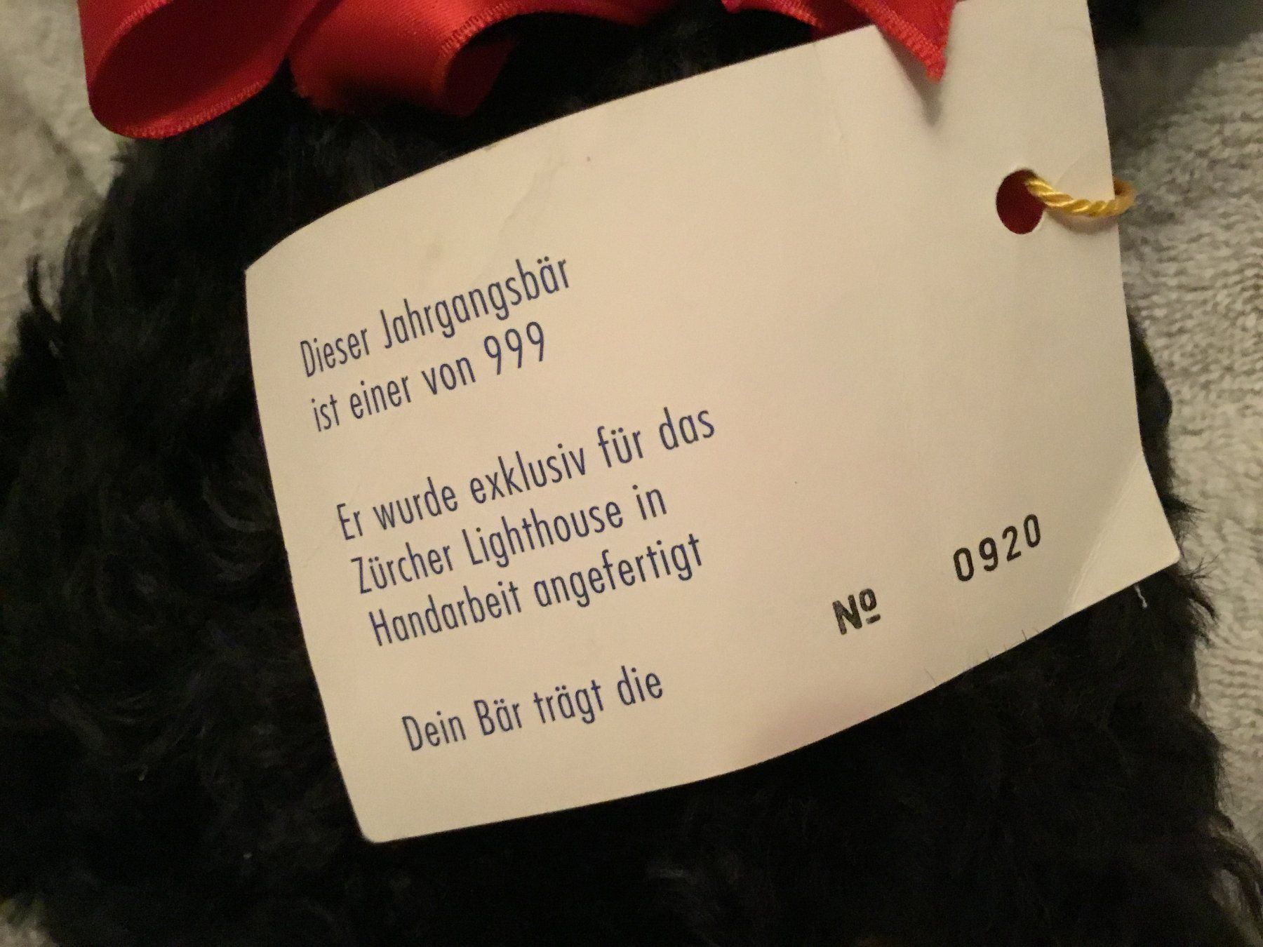 Giocattoli: Teddy Ligthhous 1999 mit Brummton – Nuovo (secondo la descrizione) da Wettswil venduto da ann_hd9g 2