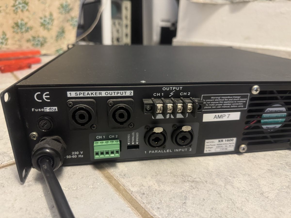 Amplificatori: Bittner XR 1600  Hochwertige endstufe – Usato da Trimbach venduto da ELITA-5 8
