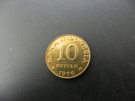 Indonesien 10 Rupiah 1974 - FAO