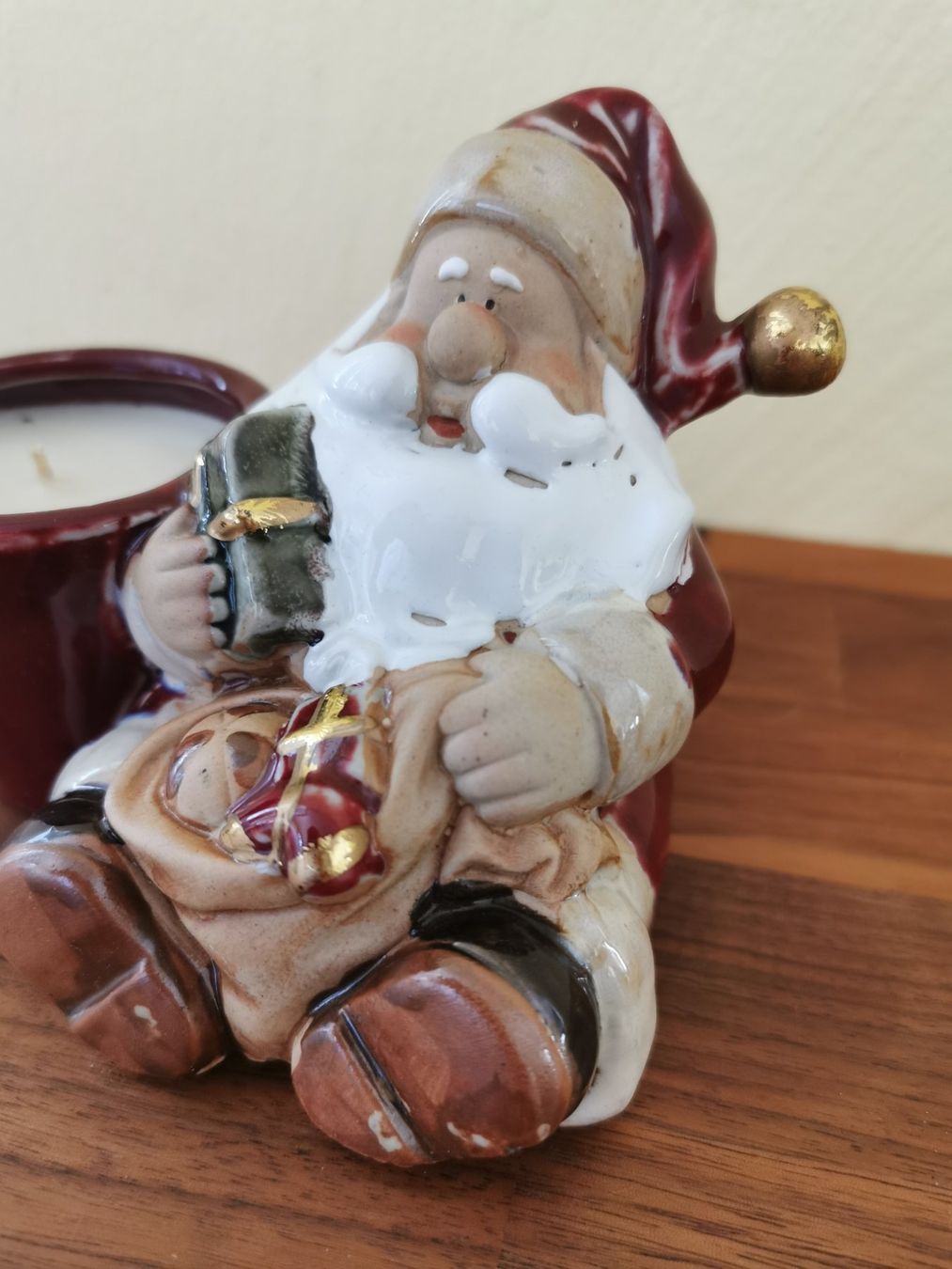 Alle Dekorationen: Weihnachtsdeko Figur Samichlaus / Weihnachtsmann mit Kerze – Neu (gemäss Beschreibung) aus Boniswil von Totomat-Lady2 1