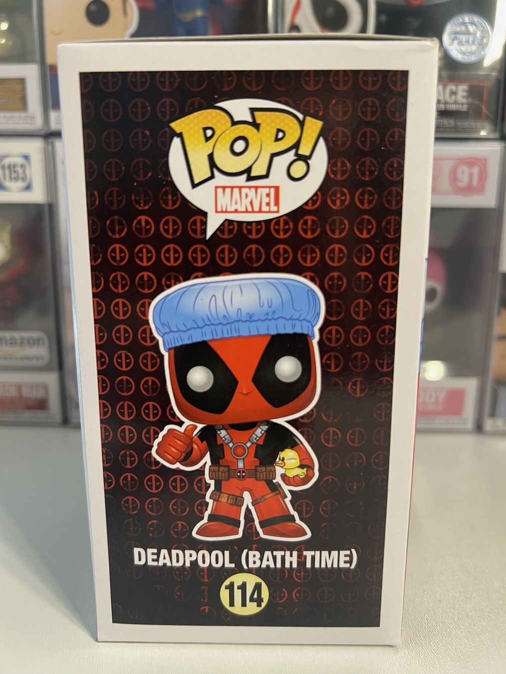 Funko Statuette: Funko POP! Deadpool (Bath Time) Edition Limitée Target – Nuovo e nell'imballaggio originale da Le Mouret venduto da perfectbijou 1