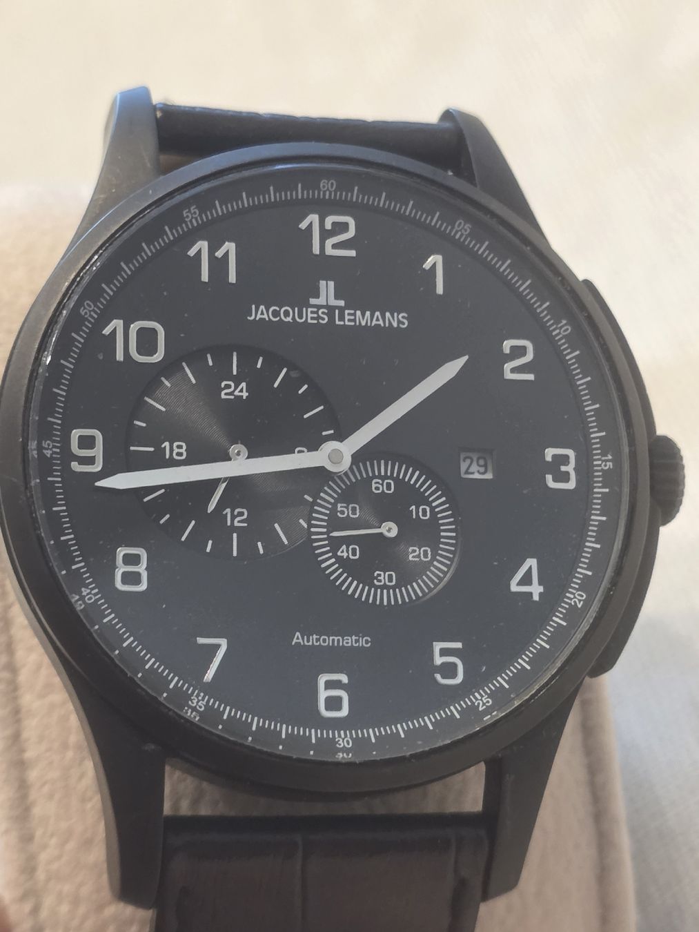 Jacques Lemans Uhren: Jacques Lemans Automatic Herrenuhr – Gebraucht aus Biel/Bienne von Montreor 1