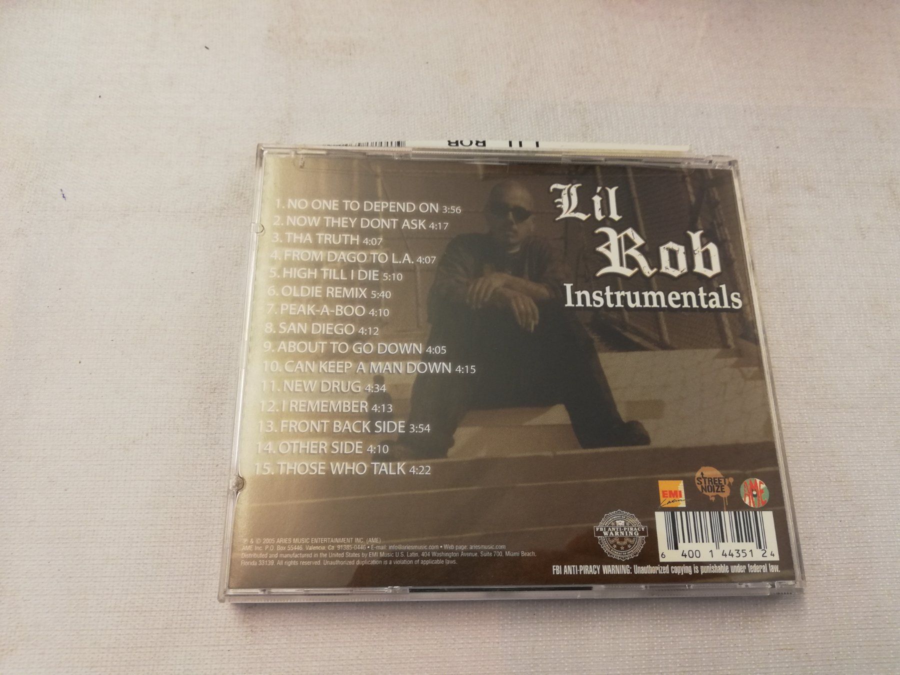 CDs: LIL ROB - INSTRUMENTALS – D'occasion à Bern par Vinylsound.ch 1
