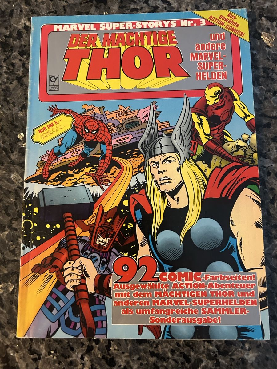 Comics: Der mächtige THOR Marvel Comic 1983 – Gebraucht aus Winterthur von stella67