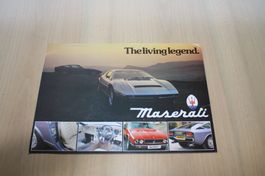 Maserati Merak SS, Kylami, Khamsin Prospekt 1982