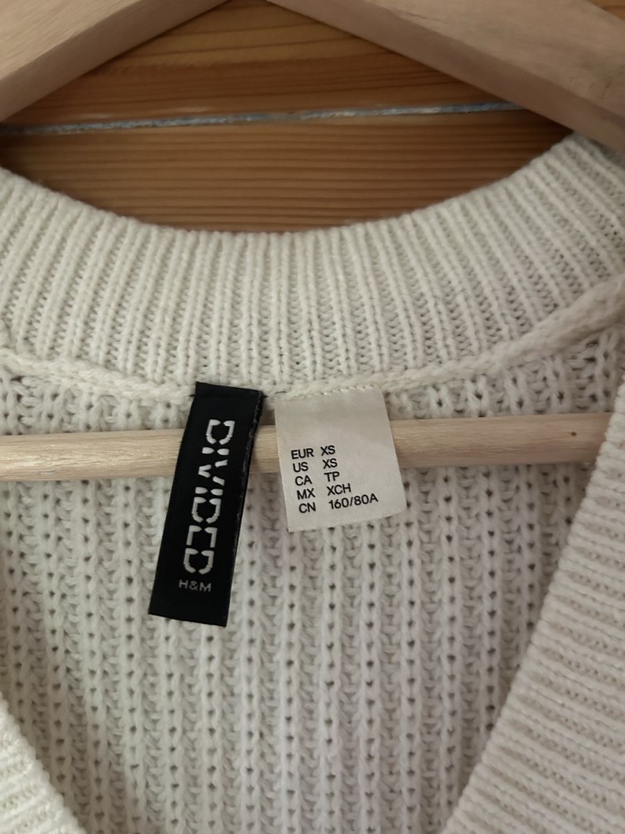 H&M Top: H&M Divided Strick-Top, Grösse XS – Usato da Frauenfeld venduto da jae_vs6j 2