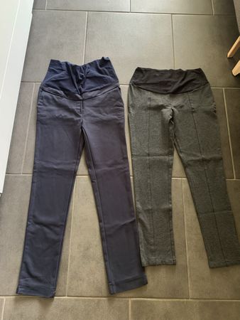 Lot de 2 pantalons de grossesse S / Umstands Hosen Grösse S