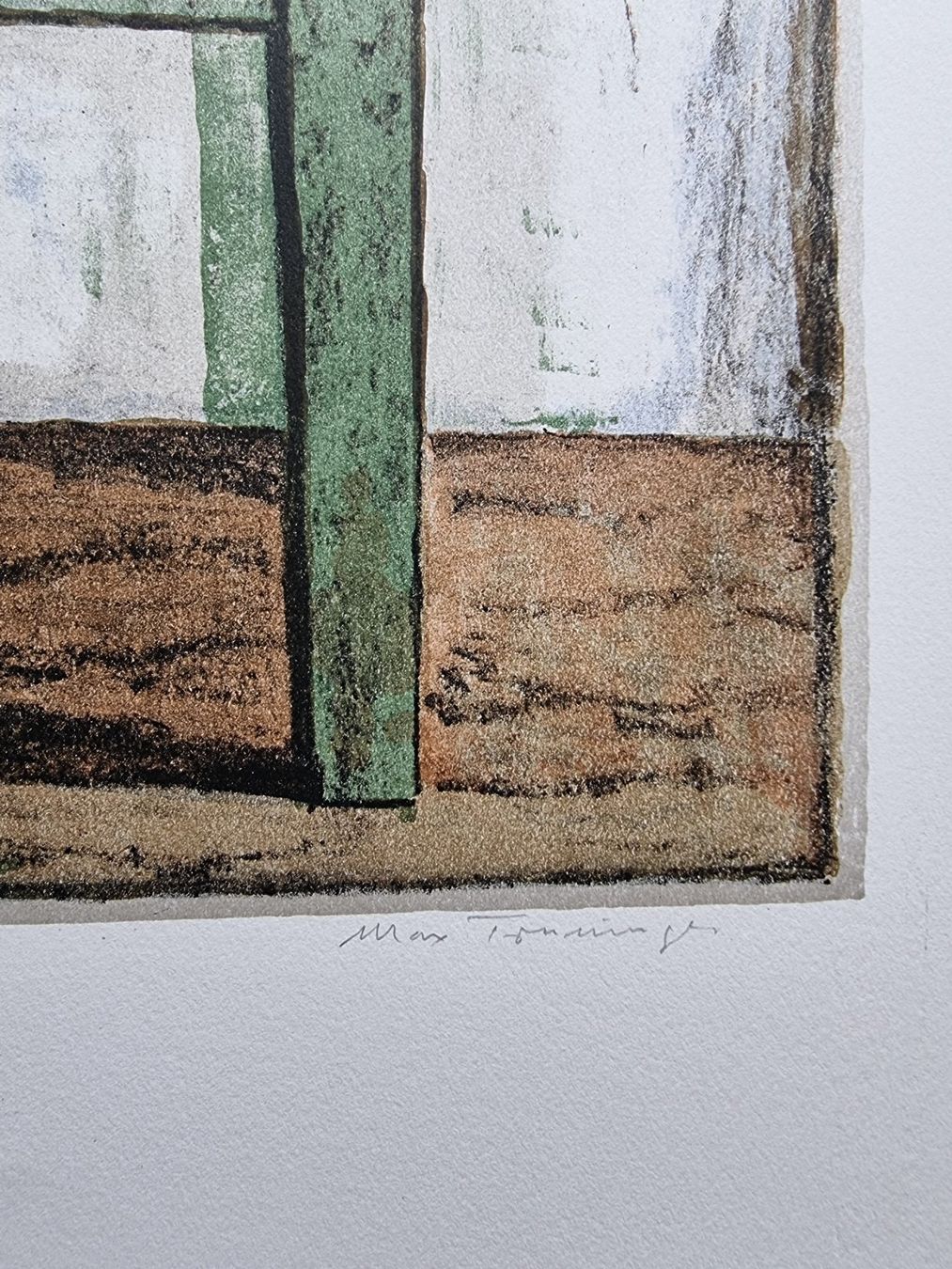 Grafica & Litografie: MAX TRUNINGER LITHOGRAPHIE SIGNIERT NUMMERIERT – Usato da Gersau venduto da grafik-kunst 1