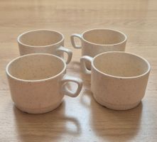 4 Camping-/Outdoor-Kaffeetassen | Robust & platzsparend