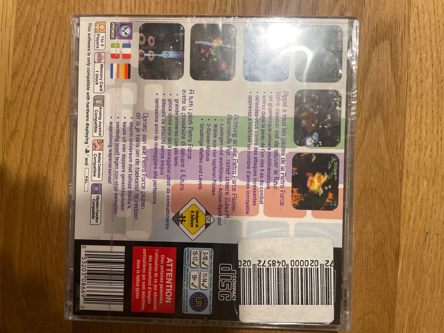 Giochi: Retro Force PS1 *Sealed* – Nuovo e nell'imballaggio originale da Hagendorn venduto da masterchieff 1