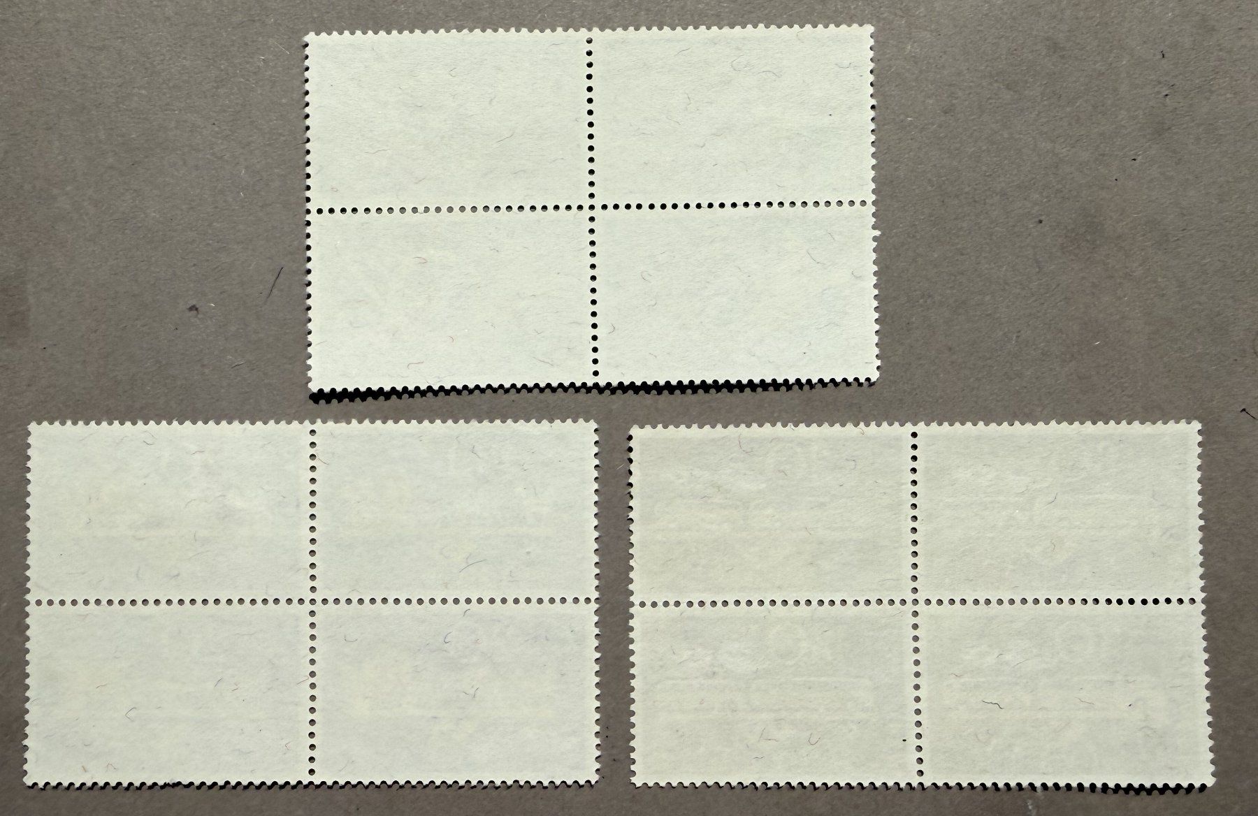 Alle Briefmarken: 291 - 293  Viererblock Ersttag SBK 90.- – Gebraucht aus Steinhausen von yukon26 1