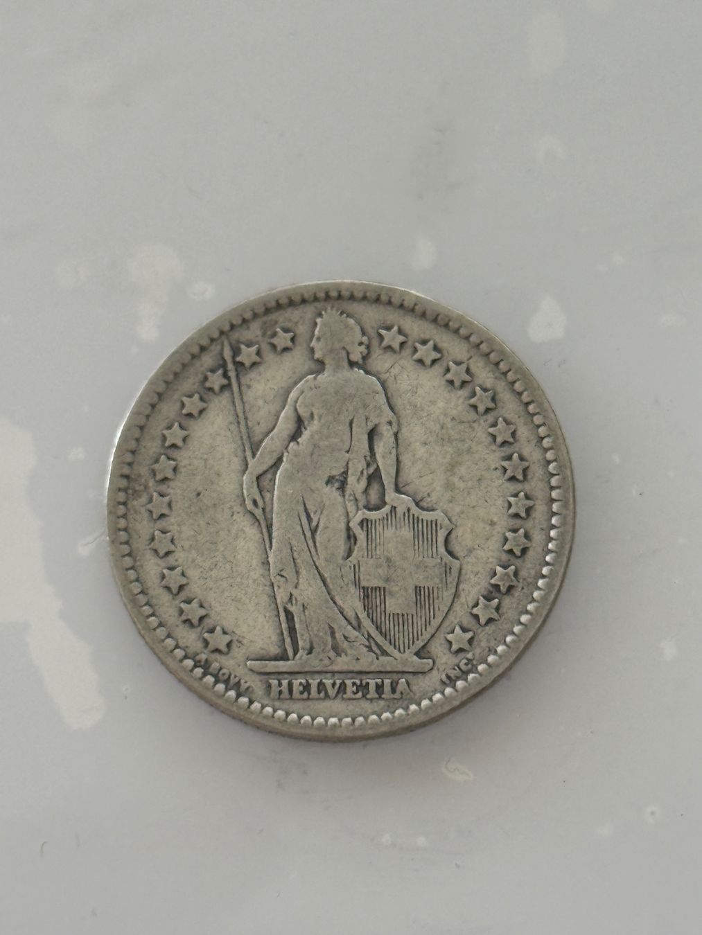 Alle Münzen: 2 Franken 1886  Rar – Gebraucht aus Wallisellen von SWISS_SILVER1 1
