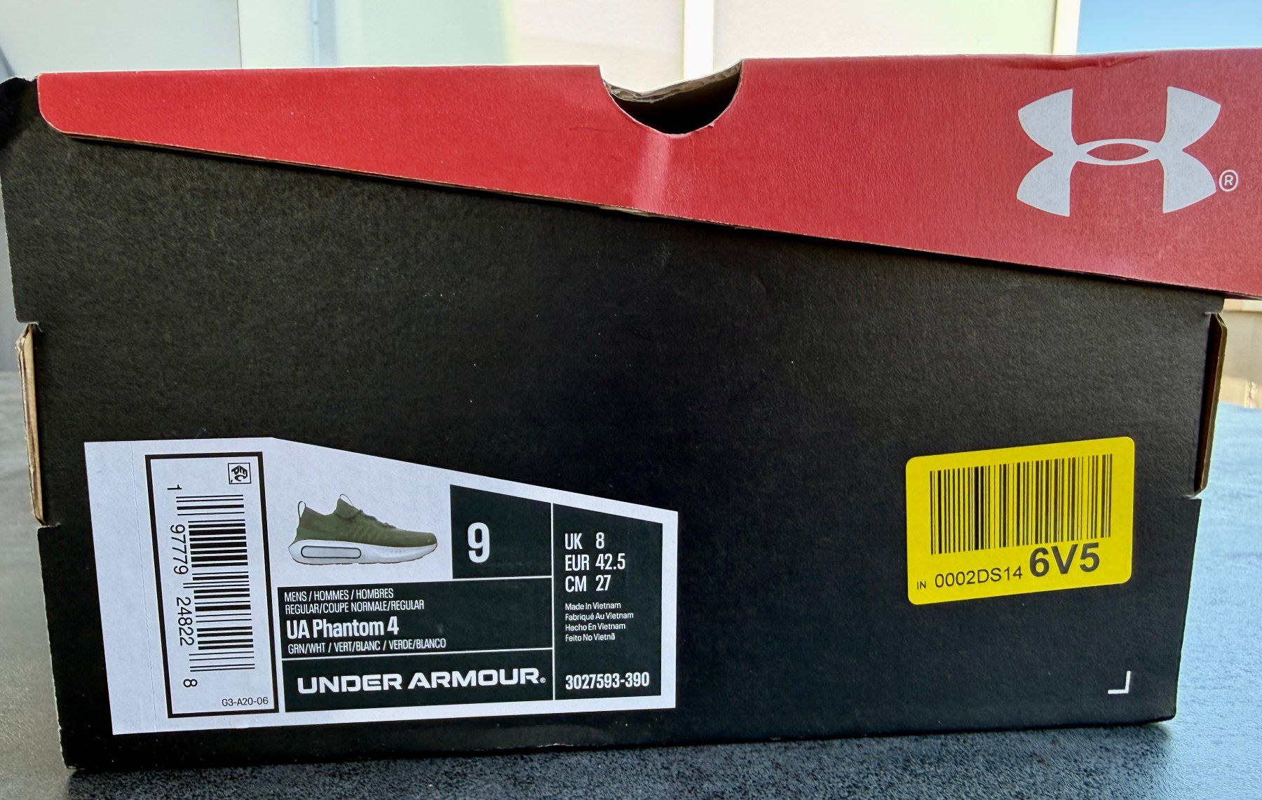 Under Armour Scarpe da uomo: Under Armour Sneaker "Phantom4"  Gr.42 1/2 , US9   Neu – Nuovo e nell'imballaggio originale da Kefikon TG venduto da Maeke35 2