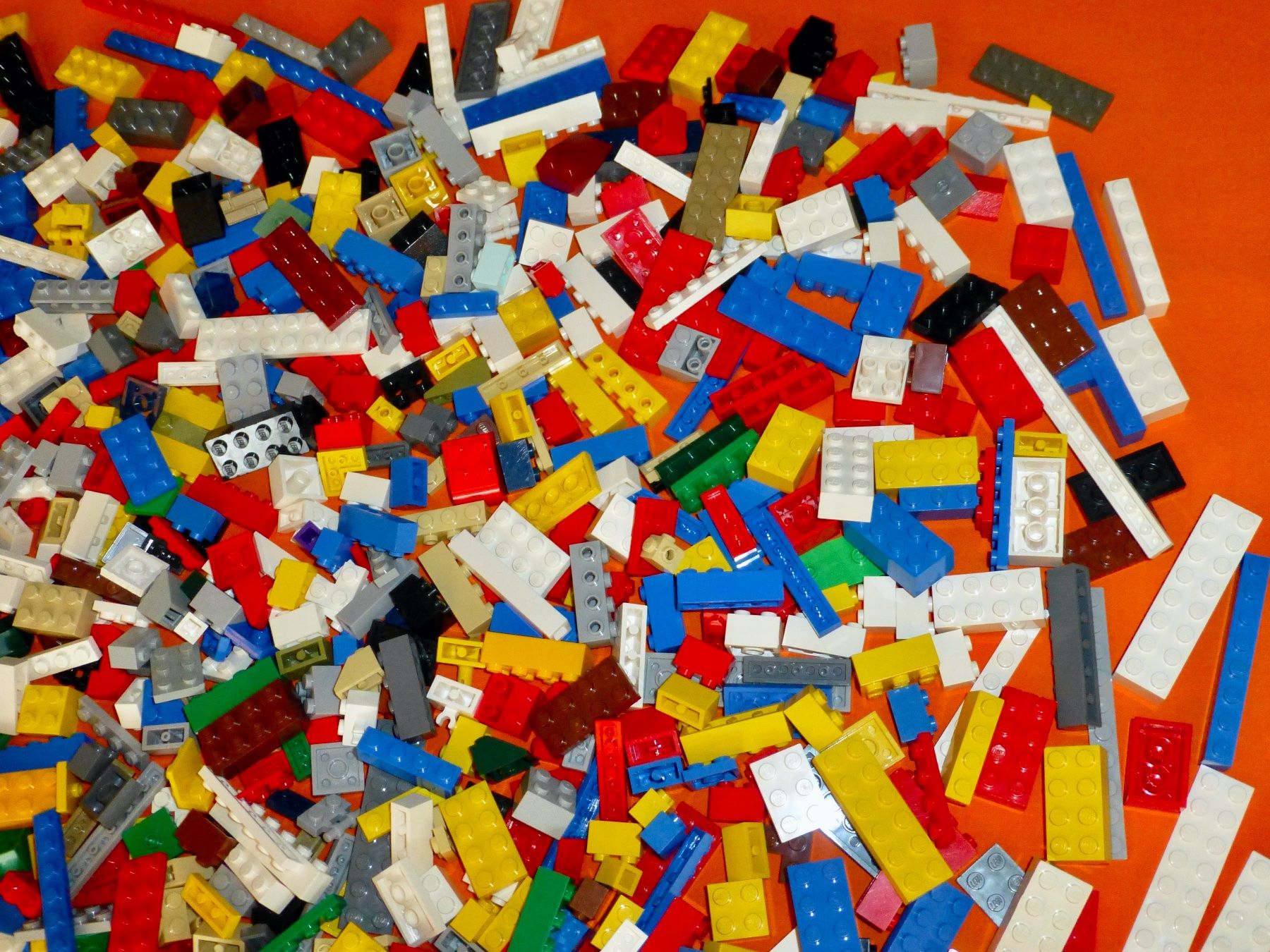 Lego Giocattoli: Lego/ 1 Kilo bunt gemischte Bausteine. Gewaschen. – Usato da Langnau am Albis venduto da Maugli 3